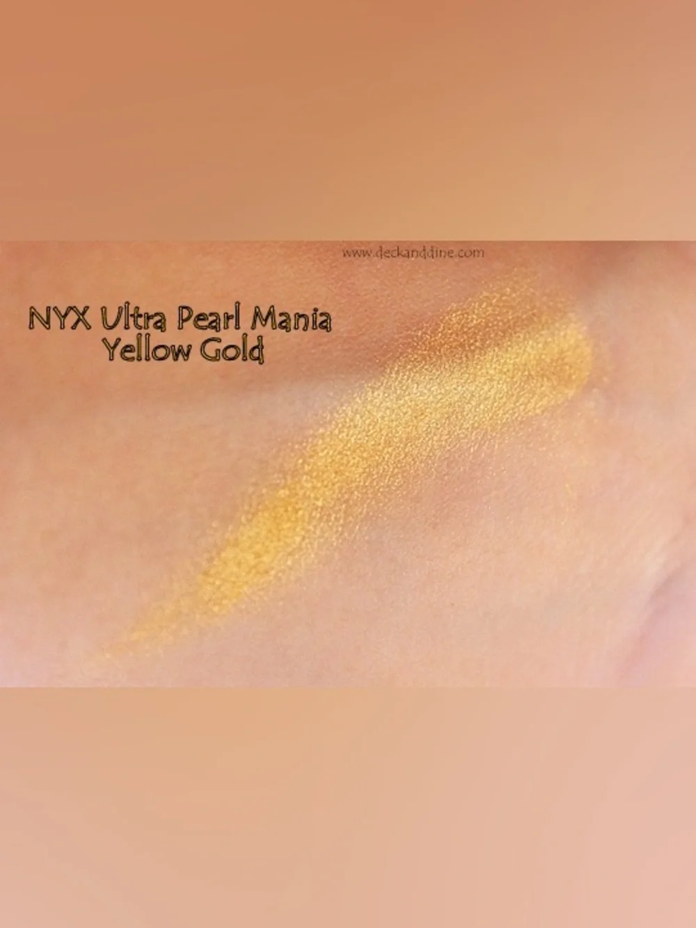 NYX color yellow